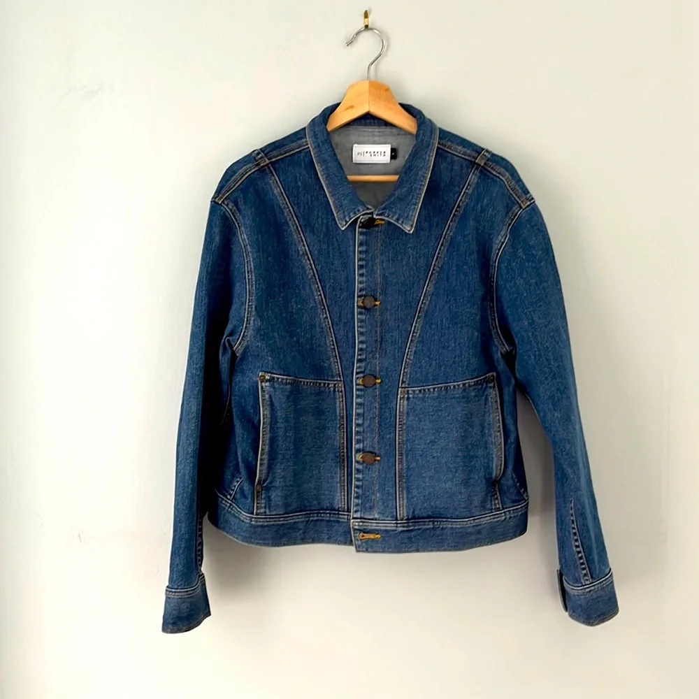 PARKER SMITH Denim Utility Jacket - Picture 3 of 7